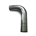 Stainless Steel Elbow Pipe Down Pipe Exhaust 8 Inch Stainless Steel Semi Truck Exhaust Flex Elbow Pipe