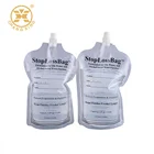 Reusable food spout pouch / mayonnaise spout pouch bag / catsup stand up pouch with spout packaging