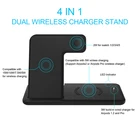 Charger 4 In 1 Cellphone Holder Fast Charging Dock Desktop Multi Function Wireless Charger Stand 4 In 1