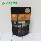 Plastic Packaging Custom Logo Printed Stand Up Pouches Food Tea Bag