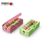 Wholesale birthday disposable custom kraft take away paper cake box packaging design with handle bakery box