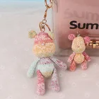 MEI AN EDU High quality knitted fabric crochet dolls handmade Knitted toy DIY gift