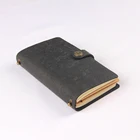 B5 leather cover fancy custom paper diary journal notebook