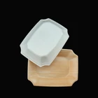 Made Disposable Plate Disposable Size Custom Made Eco Friendly Disposable Foam Food Plate Container