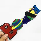 Wholesale Custom Embroidered Logo Applications Badges 3D Foam Embroidery Patches