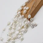 natural choker multilayer pearl necklace with silver ring freshwater pearl price jewelry set