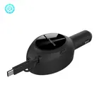 Roiskin New coming car charger for iphone for tablet with 3000 mAh power bank