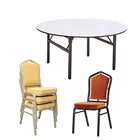 YC-T01-1 Folding round banquet table for wedding