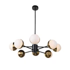 China Suppliers Family Modern Indoor European Iron Living Room Globe Chandelier Light