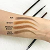 Low moq with private label eyebrow pencil makeup double ended eyebrow brush