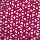 lovely wedding lace sun flower organza cotton embroidery For dresses and skirts