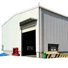 Pre-engineered Quick Install Build Metal Cladding Warehouse Steel Structure