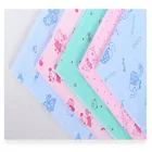 Fonesun-PS456 2019 new designs baby blanket colorful printing small strip velvet fabric