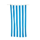 Promotion microfiber striped beach towel quick dry