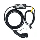 16 amp ev charger 220v ev electric car iec 62196 with plug nema 14-50 portable evse