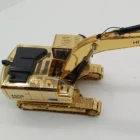 Toy Car Tungsten Excavator Gold Toy Vehicle Sinker MINI Car