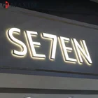 Storefront Acryl Letter Sign Luminous Word Led Illuminated Channel Letters