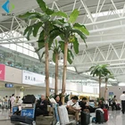 Large Plastic Green Banana Leaf Green Leaves Artificial Plant Tree