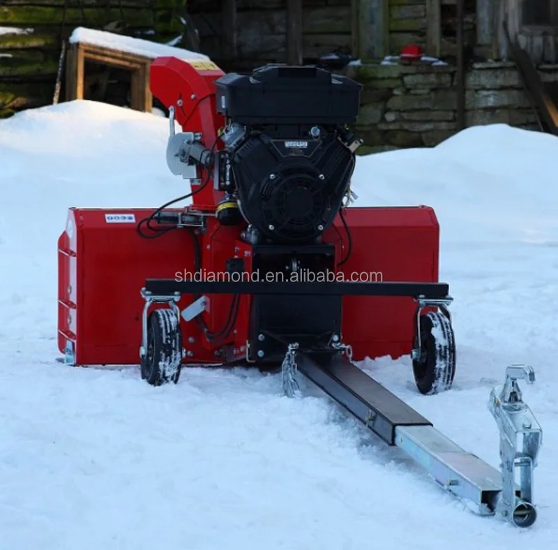 18hp v2 vanguard 71in quadricycle snow blower/180cm snow thrower