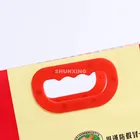 BOPP laminated transparent PP woven 5kg 8kg 10kg rice handle bag