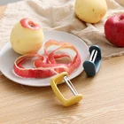 plastic multifunctional mini Portable fruit apple stainless steel peeler