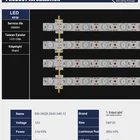 Led Led Backlight Led Hot Sale 3000K 6000K CE ROHS Led Backlight Strip