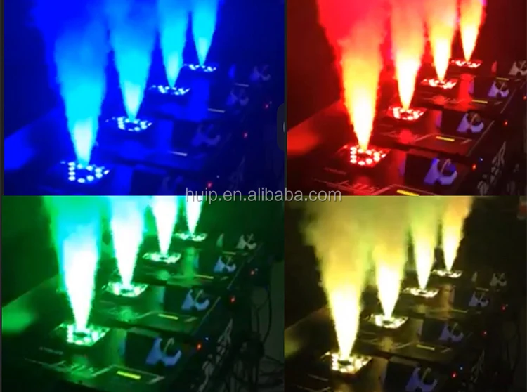 Hot Sale Stage Atmosphere Equipment 1500w up Shot Dmx Led Fog Machine Smoke Spray Fog Machine Fog Cannon Machine Night Club
