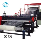 Plastic fence mesh square net production line
