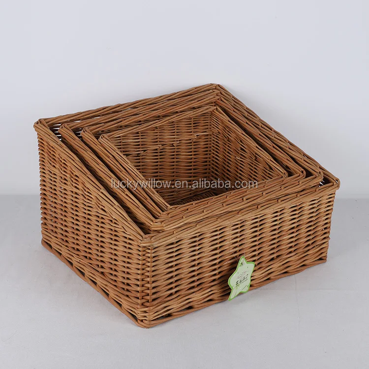 eco-friendly nature wicker basket kitchen