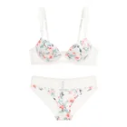 New products plastic bag white underwear Bra Sets & Panties