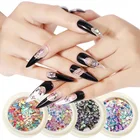 Nail Nails Sticker Wholesale Lasers Pure Handmade 3d Butterfly Nail Wood Pulp Chips Nails Sticker