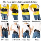 Gun Holster Wholesale Adjustable Tactical Concealed Carry Belly Band Gun Holster For Pistols Holster
