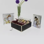 Mini Photo Frame APEX Hot-sale Mini 3x5 Custom Acrylic Sublimation Magnet Crystal Family Photo Frame
