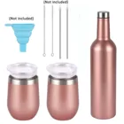 Gift Sets 750ml Luxury Stainless Steel Vacuum Insulated Red Wine Tumbler Set for wine/champgne