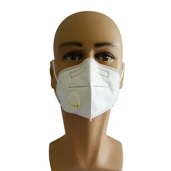 KN95 white mask valve face mask 4ply with manufacturer price