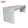 Wholesale stone table modern design acrylic solid surface dining table bar counter for sale