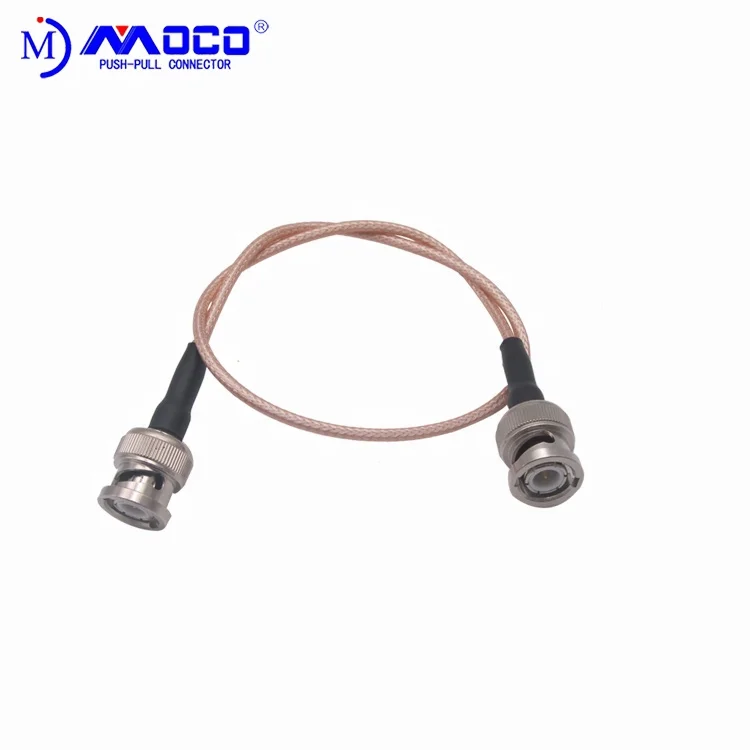 High quality spiral SDI cable right angle elbow BNC to R/A BNC RG179 for camera