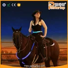 Horse Wholesale China Goods LED Flashing Horse Chest Harness With Nylon Webbing
