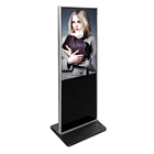 43 inch Floor standing OS IR touch kiosk digital signage touch screen