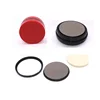 Convenient office rubber self-inking stamp pocket round 42mm full set material for custom stamp making