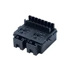 (PP1219003)AHI Black plastic PA66 auto electrical connector fuse box