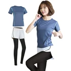 Two Piece Female Gym Sportswear Sports Clothing Women Workout Fitness Yoga wear