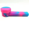 New Arrival Colorful Silicone Pipes Smoking Weed Tobacco For Outdoor Smoking Promotional Gifts