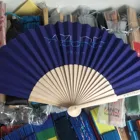 Gifts Wooden Fan Hand Wood Fan Customized Logo Promotional Gifts Wood Wooden Portable Folding Hand Fan