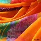 large 100% silk scarf designer digital print shawl 2019 110x180