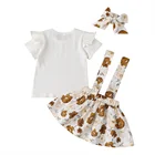 Fashion Kids Girl Hot Sale Fashion Design Clothes Kids Girl Suits Set 2pcs For Children