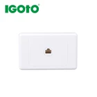 Igoto SAA approval australian standard power rj45 wall socket outlet