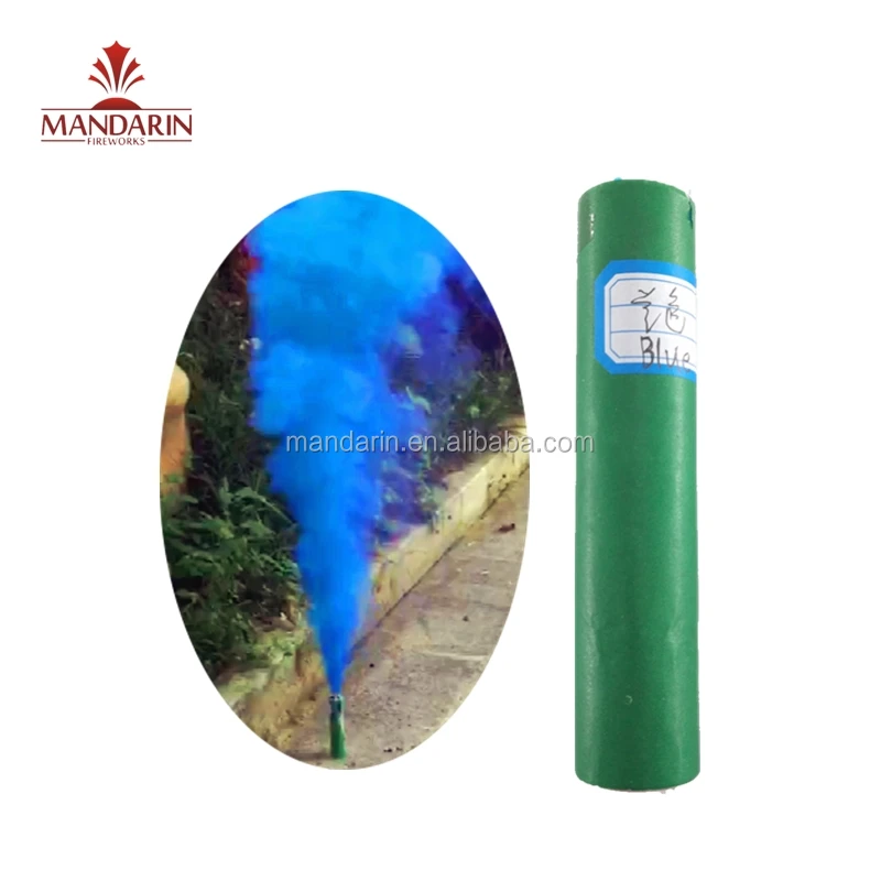 daytime fireworks mini small color smoke flare tube fountain