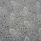 Cotton full frame 9008 cotton thread embroidery factory direct sales dress fabric exquisite cotton embroidery