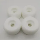 Brand Custom 53mm 99A Conical Shape White Color Skate Skateboard Wheels
